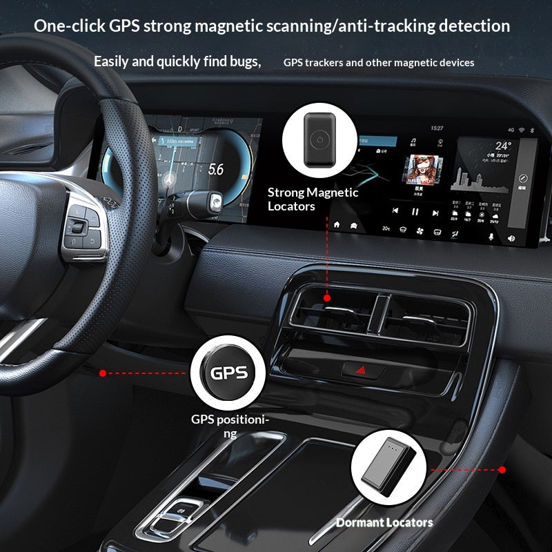 Détecteur infrarouge sans fil de signal GPS Détecteur anti-suivi