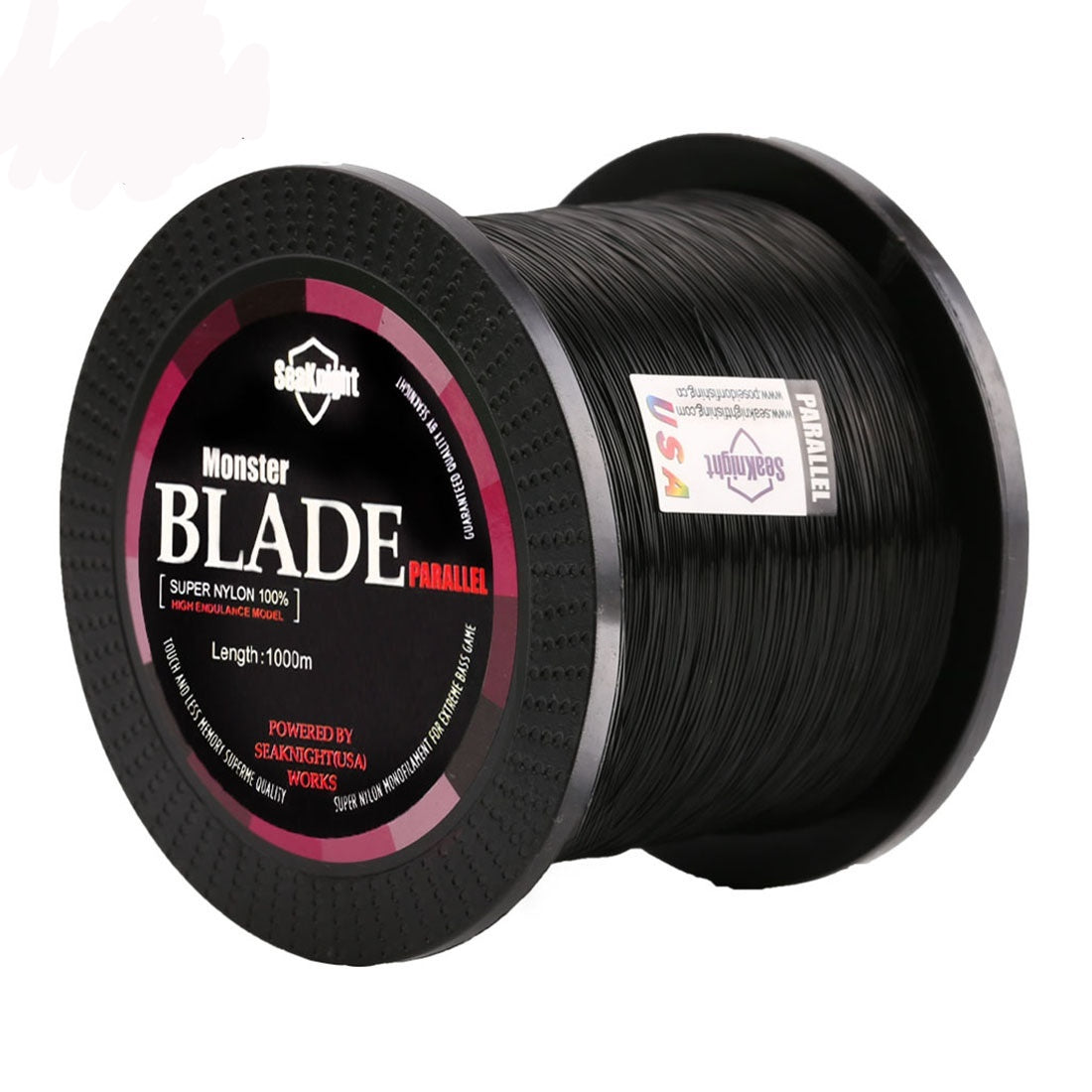 Seaknight1000 M Lure Ligne de pêche Sous-ligne Principal Nylon Fil Super fort Tir à l'usure
