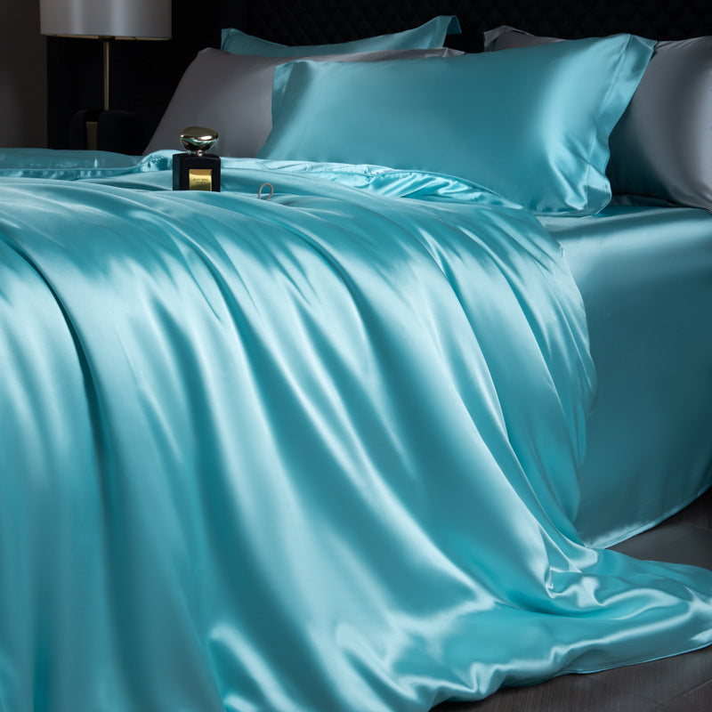 Luxury Real Double Side Silk Naked-Sleep Couverture de couettes