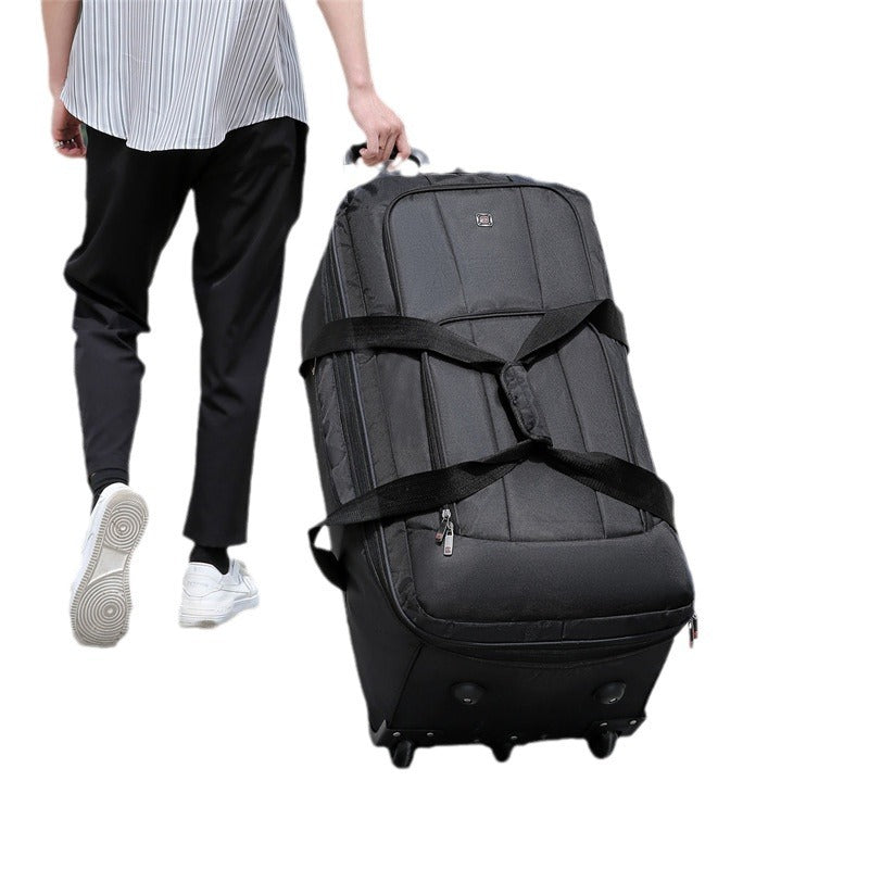 Femmes Travel Value Trolley Sacs à roulettes Oxford Waterproof Rolling Bagage Travel Ha