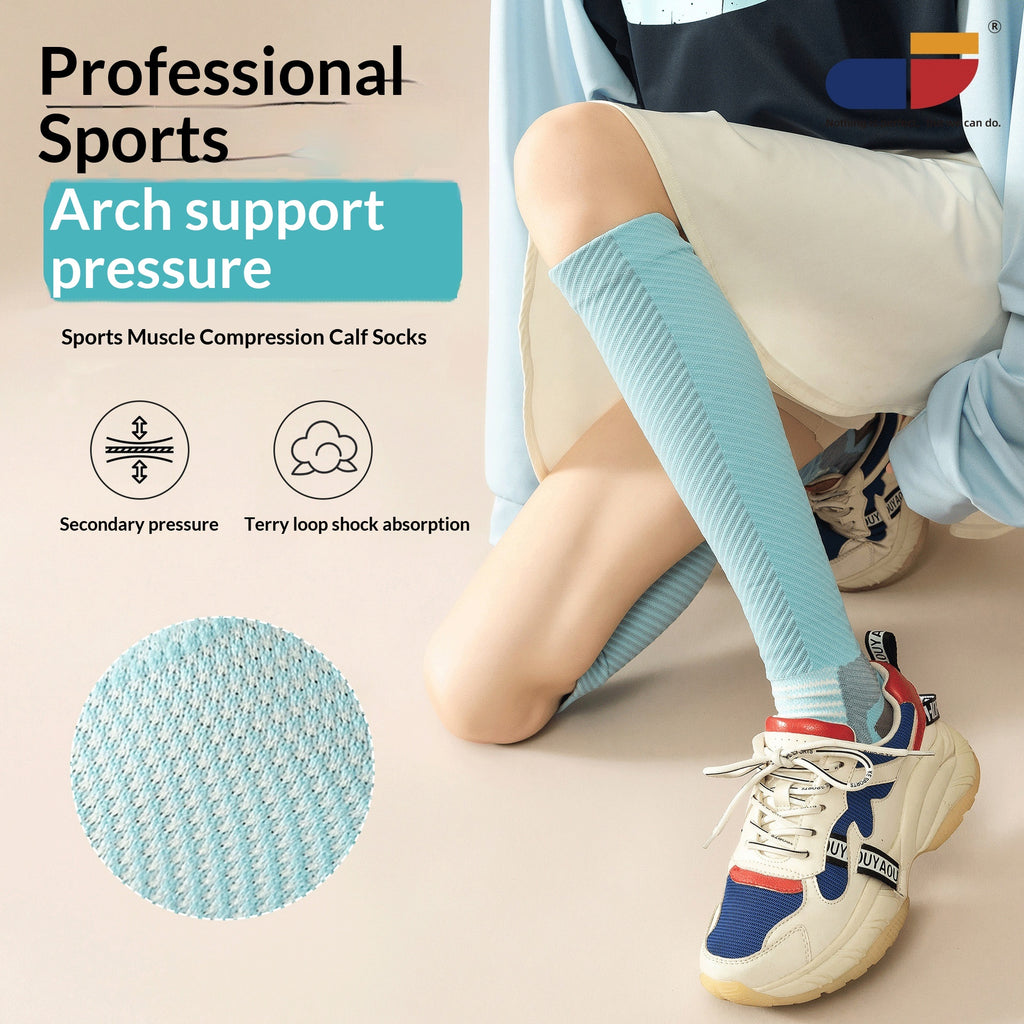 Femmes Sports d'été Chaussettes longues stretch