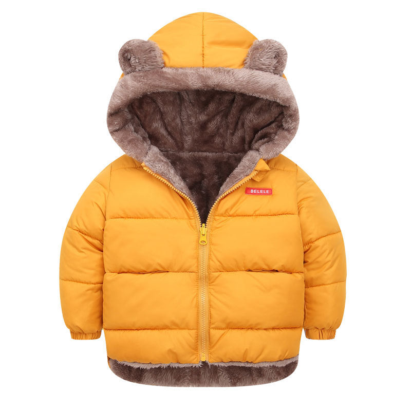 Veste d'hiver rembourrée en coton pour garçon