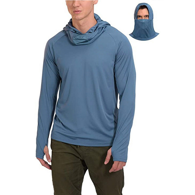 Vêtements de protection solaire respirants pour hommes européens et américains en été