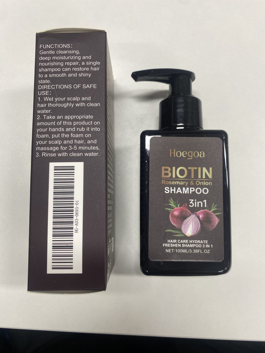 HOEGOA 3-en-1 Shampooing capillaire