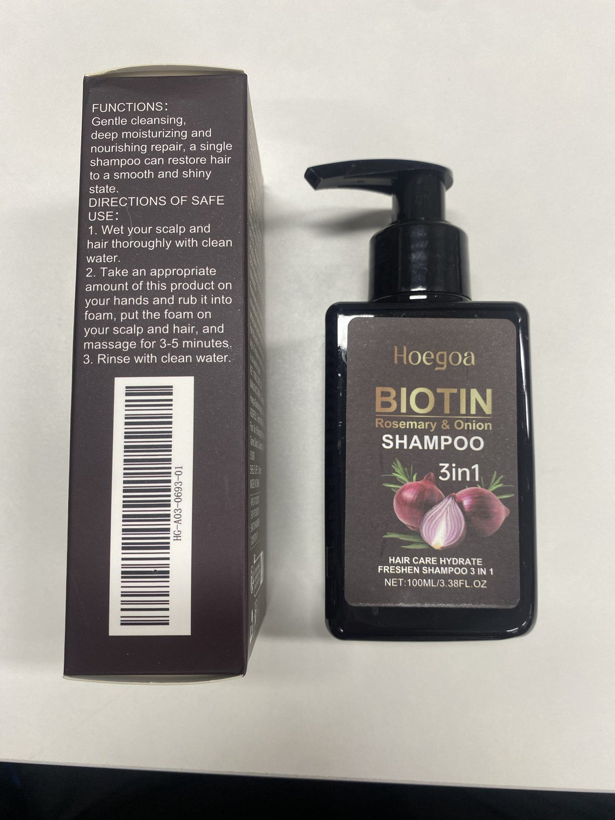 HOEGOA 3-en-1 Shampooing capillaire