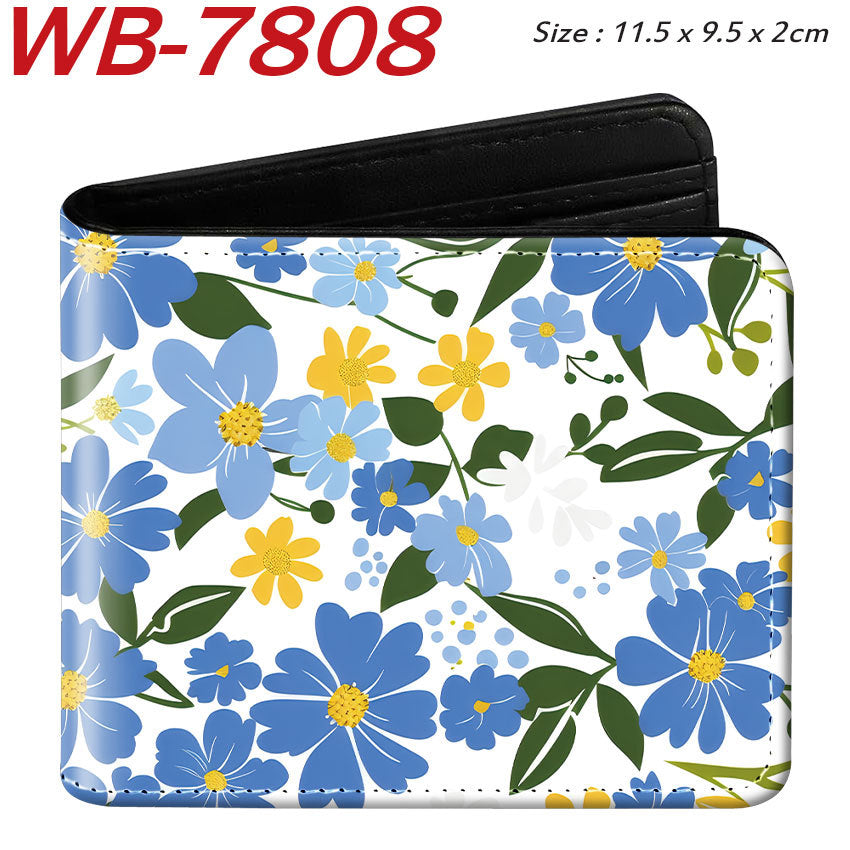 Wallet à thème floral