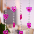 Décoration de chaîne de porte en plastique acrylique