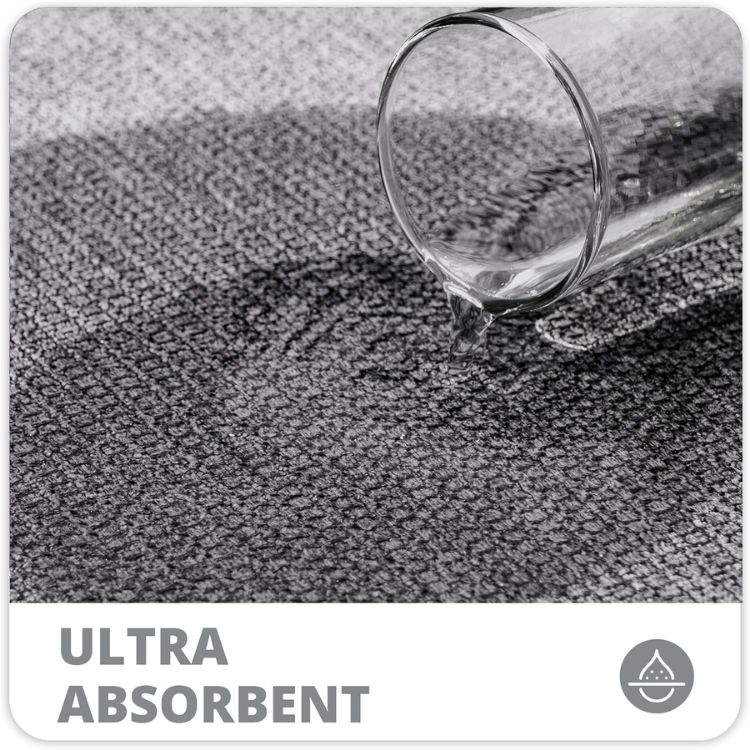 Mat de bain,Ultra Rugs de salle de bain minces,Rubber Rags pour salle de bain,Pas de Rugs de bain glissant,Quick Dr