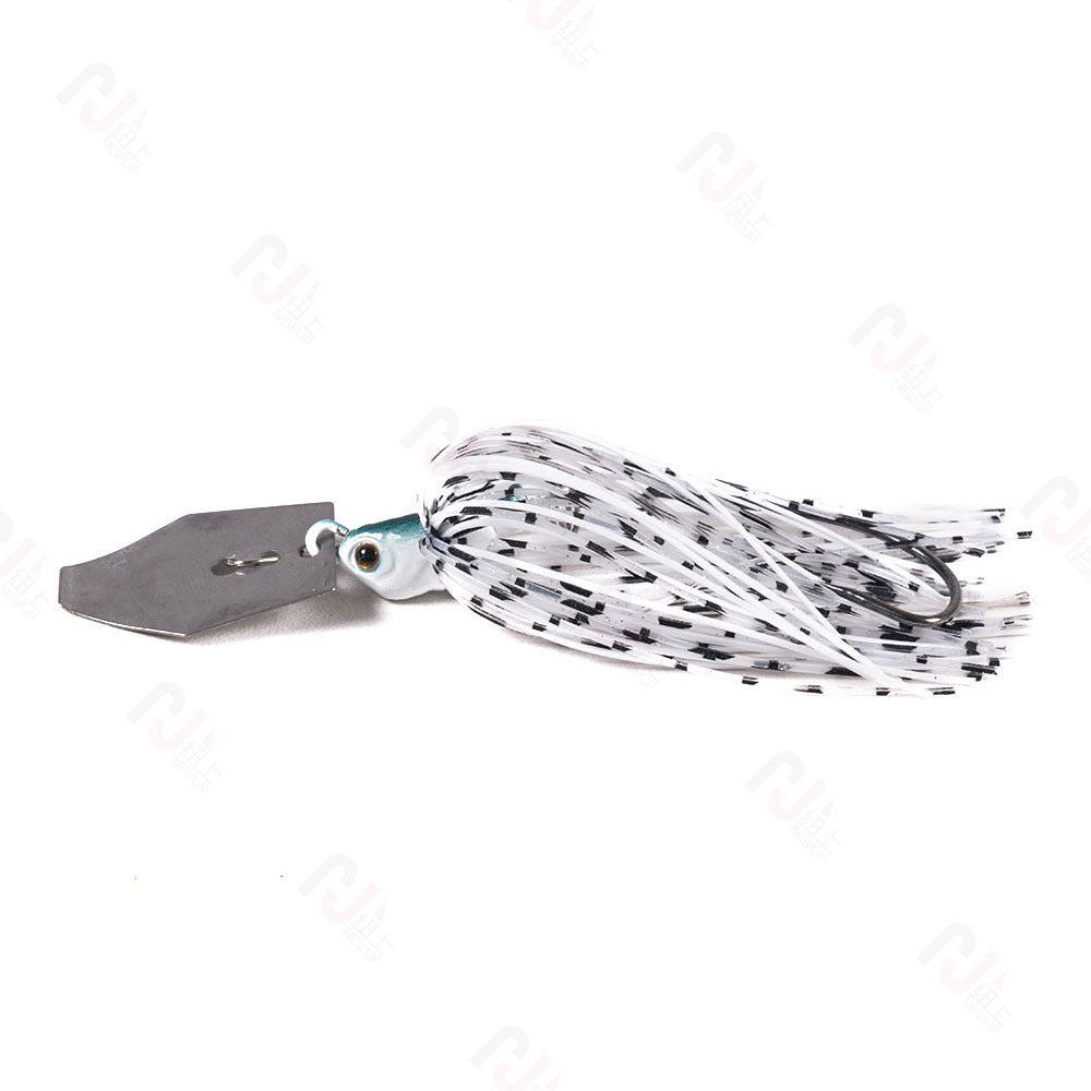 Luya Bait Whisker Guy Jig Metal Composite Glitter Head Crochet