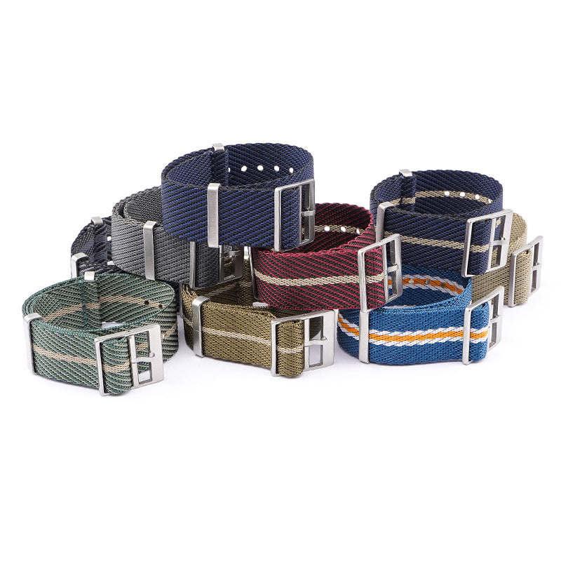 Bracelet de montre en toile de nylon