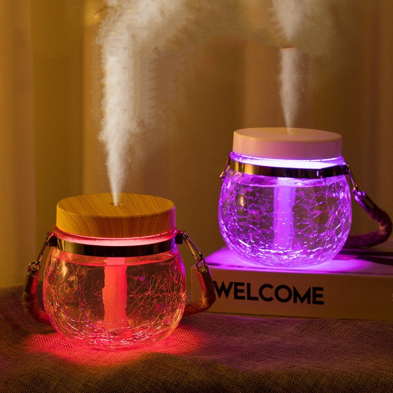 Humidificateur de boule d'atomiseur de charge USB lourd de foyer