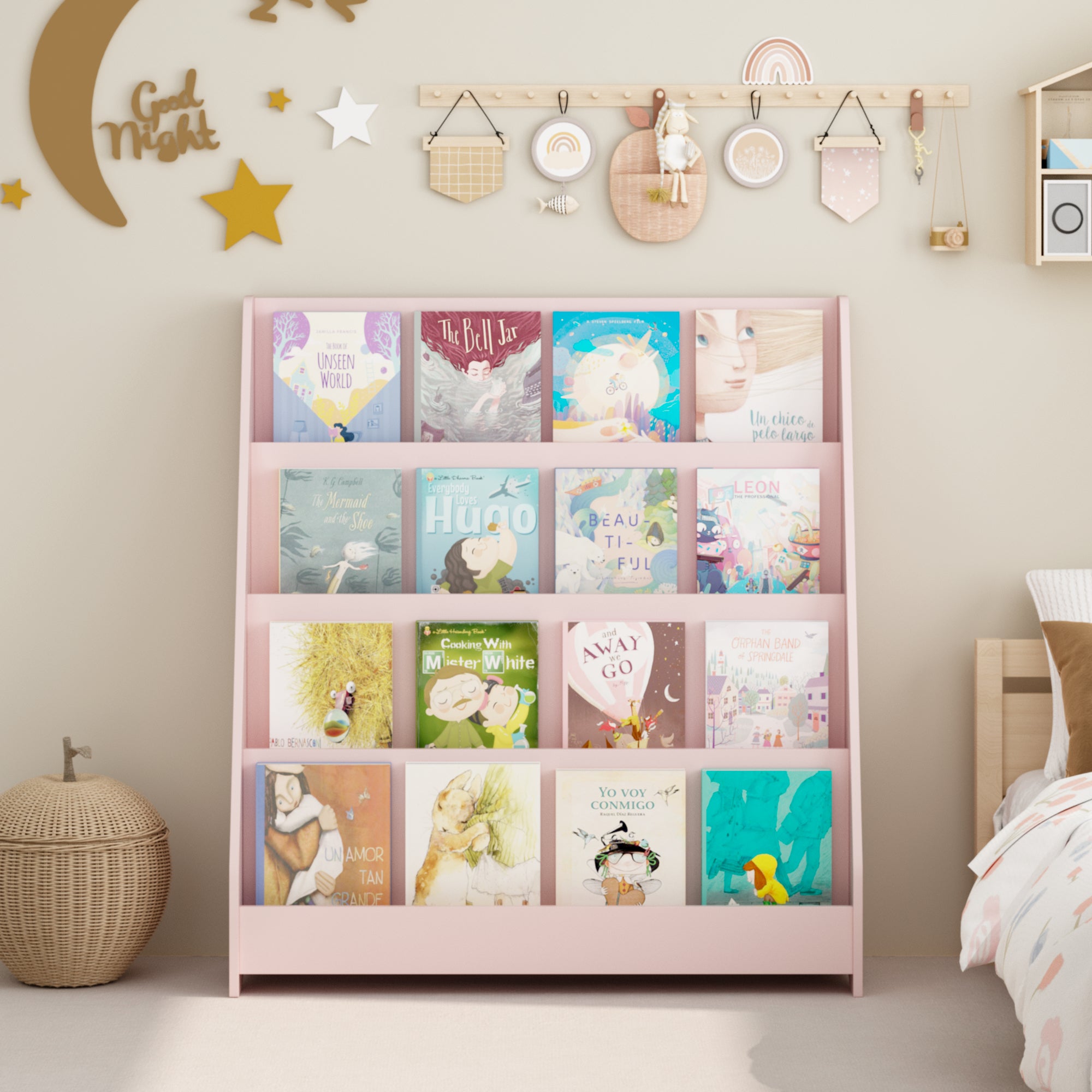 Bibliothèque pour enfants de 4 étages
