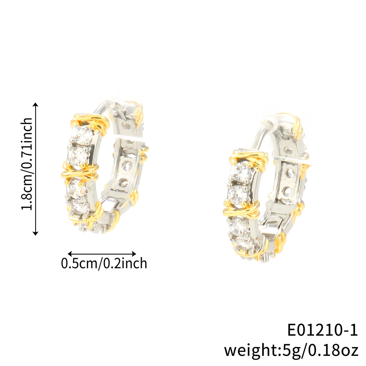 Boucles d'oreilles haut de gamme mode Niche