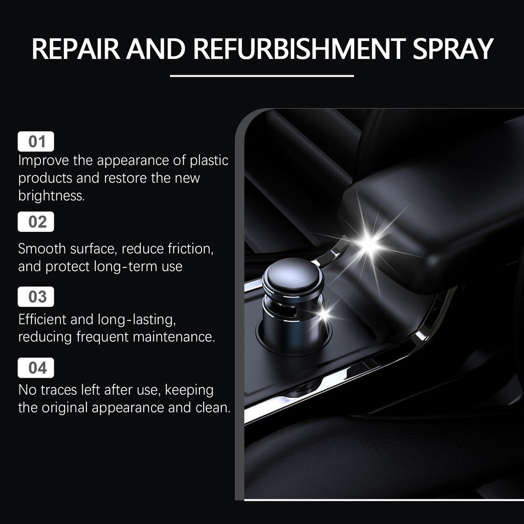 Spray de rénovation en plastique automobile