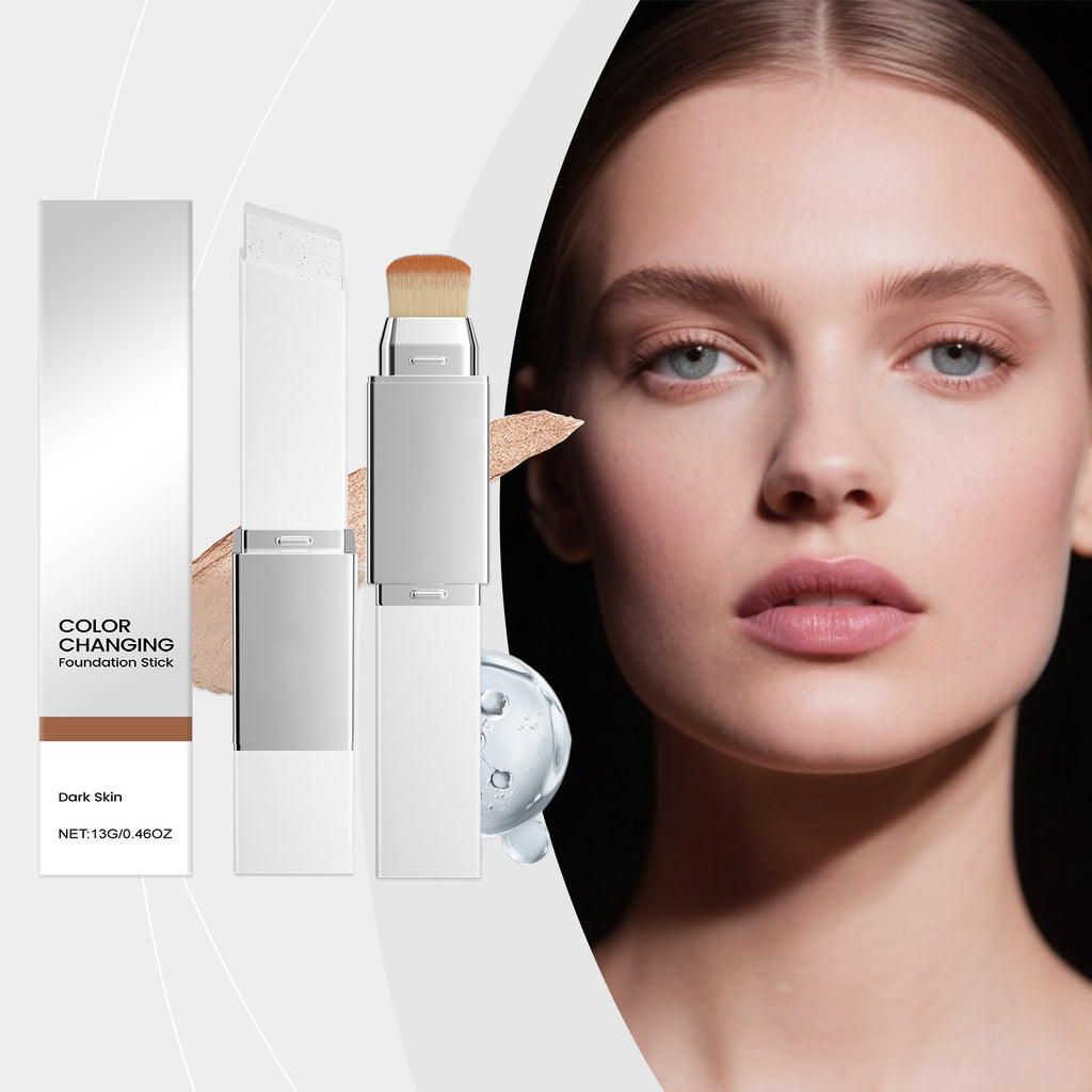 2-en-1 Color-Changing Foundation Stick Deep Skin Tone