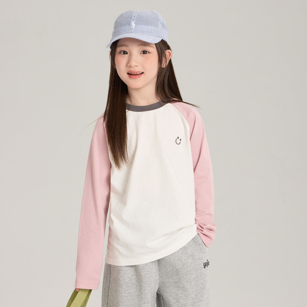 Top de coton élégant pour les petites filles