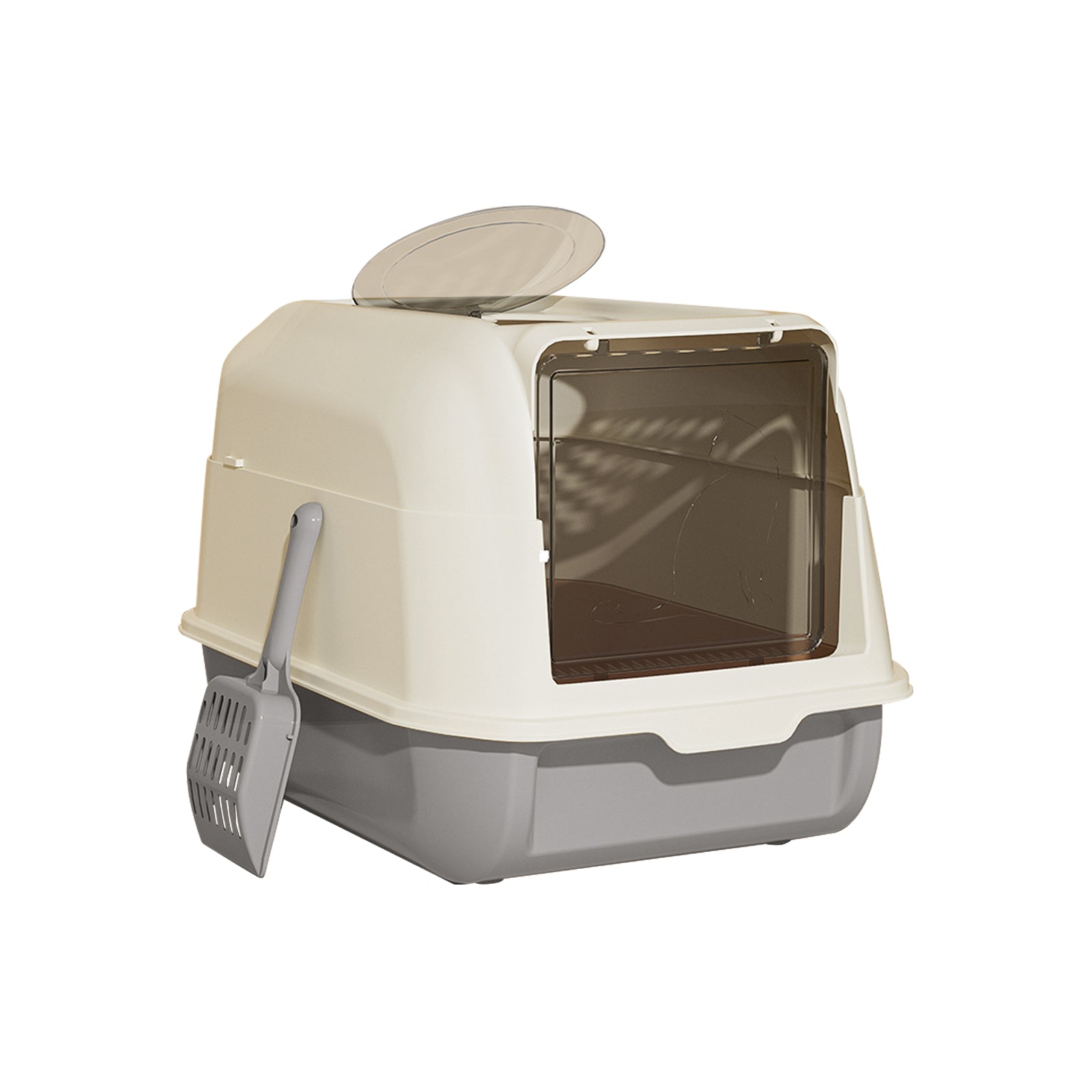 Uniquement prise de soi---Double porte Cat Litter Box