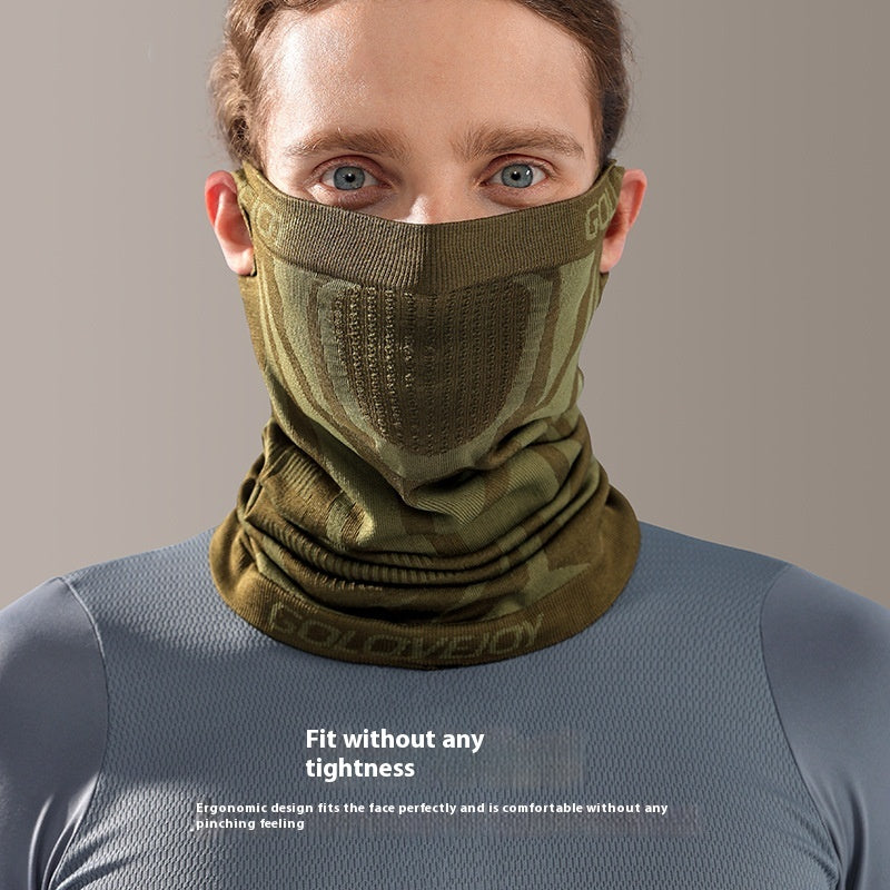 Masque de ski Oreille suspendu soins visage écharpe coupe-vent tête thermique