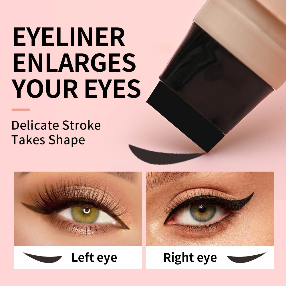 Love Eyeliner Seal Waterproof Et Stamp Stamp Stylo Eyeliner Durable Application de maquillage naturel A