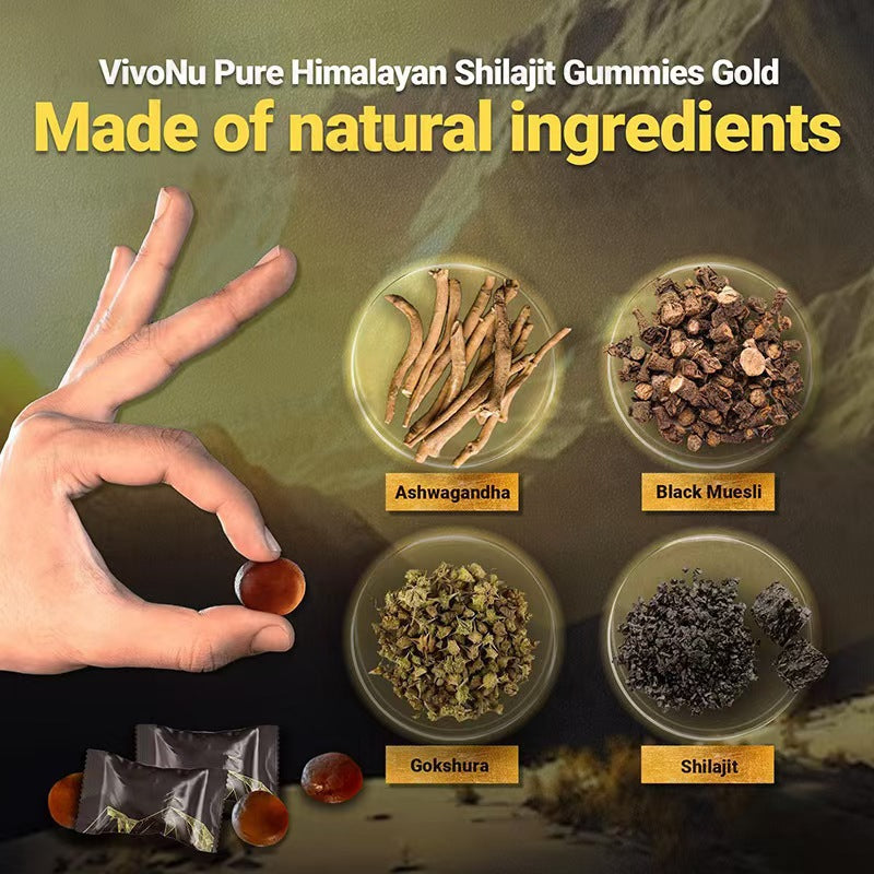 Soutien au rein Shilajit Gummies
