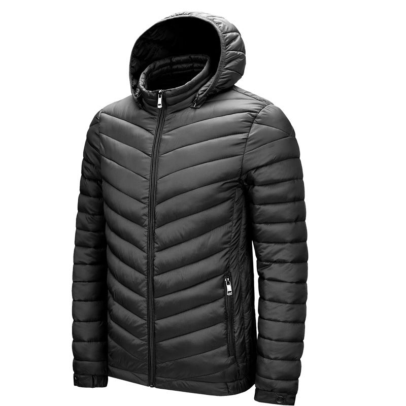 Men's Minimalist Casual Extra Thick Short Coat