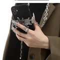 Charm téléphone portable Spider Moonstone Metal