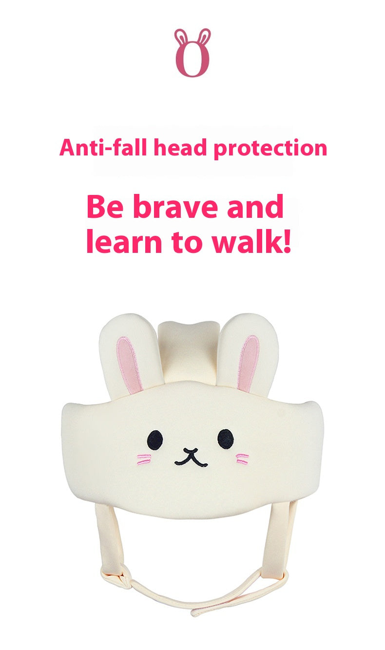 Bébé tout-petit Protection de la tête Chapeau anti-automne Mesh respirant