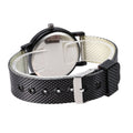 Mesh Ceinture en acier tissé Montre Quartz