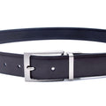 Ceinture de boucle d'épingle tournante pour homme