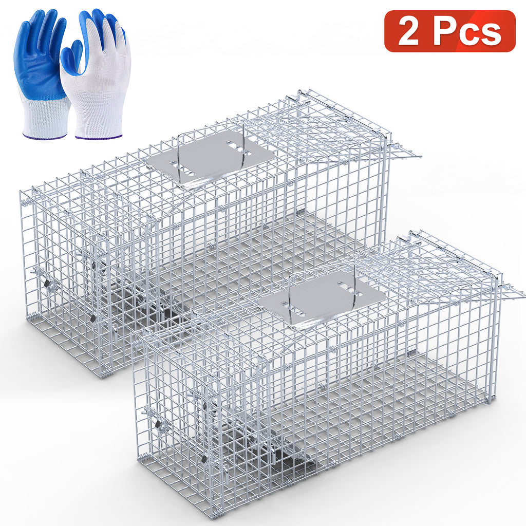 1Pc 25.59Inch Trap d'animaux vivants et humains pour la cage d'été de printemps