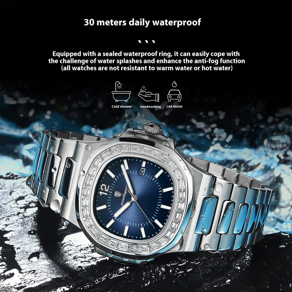 Montre Quartz de mode ultra-mince pour homme