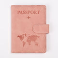 Carte de l'étui en cuir Porte-passeport Porte-cartes International Sac Organisateur