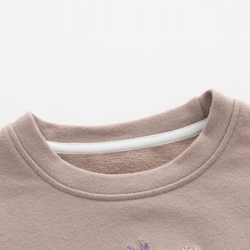 Bébé Automne Vêtements Sweatshirt Bell Sleeve Loose