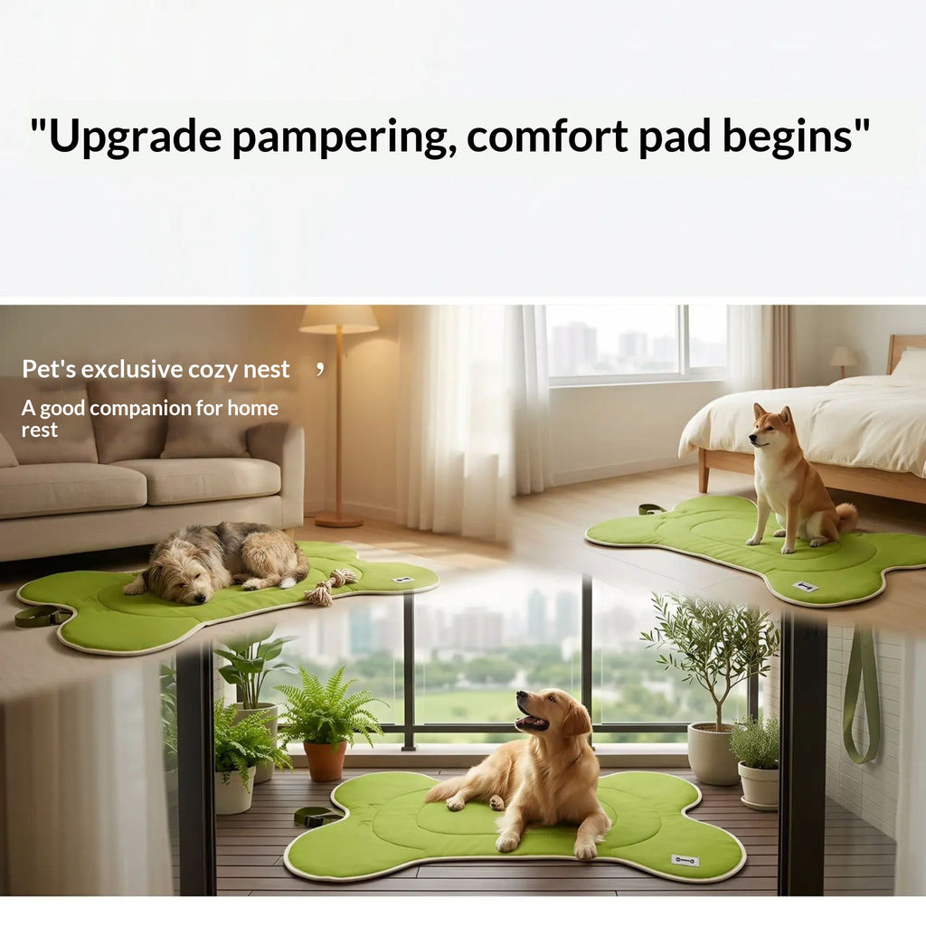 Tapis de couchage portatif pour animaux de compagnie multi-scènes Quatre saisons Universal Dog Climbing Mat Lavable Thi