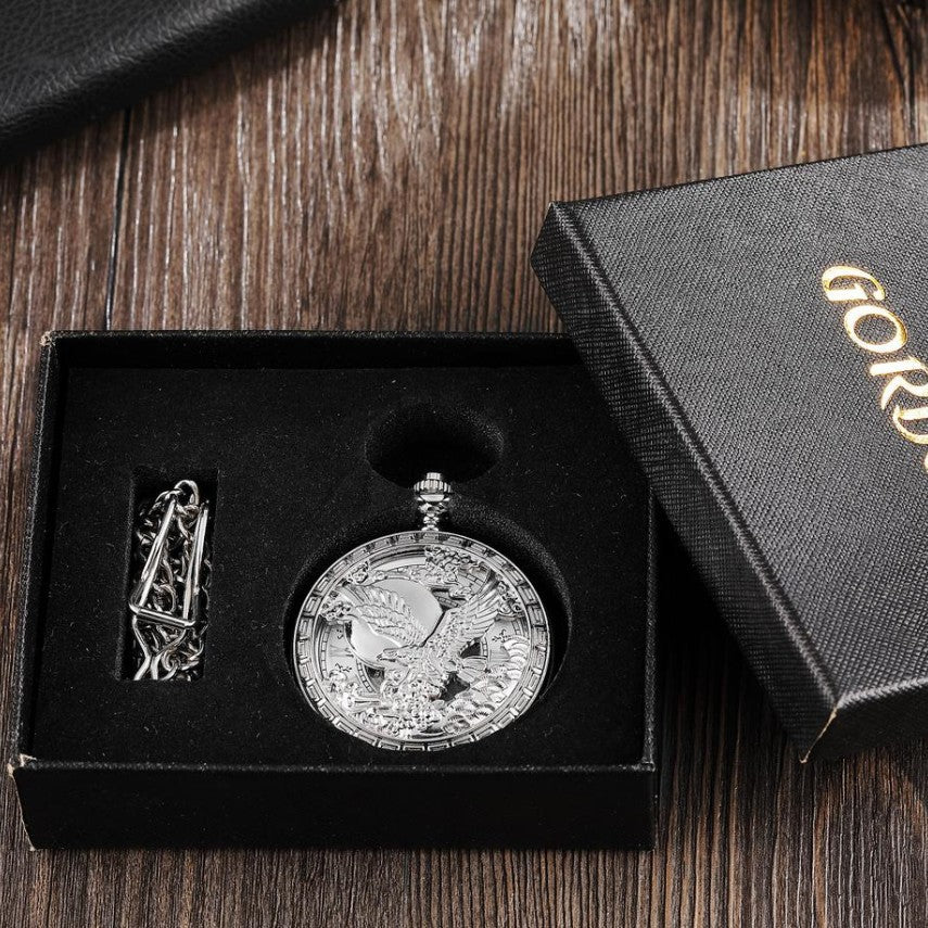 Montre mécanique classique emboîtée Retro Hollow-Out automatique