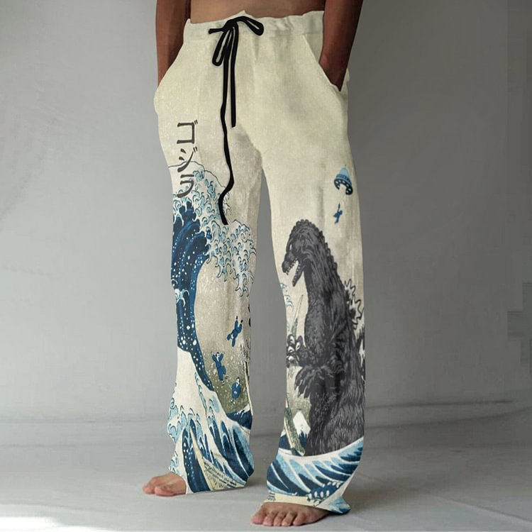 Pantalon de loisirs pour hommes de taille plus mince