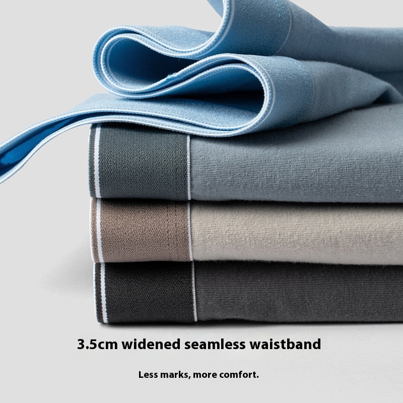 Sous-vêtements sport allongé en coton pour hommes résistant à l'usure