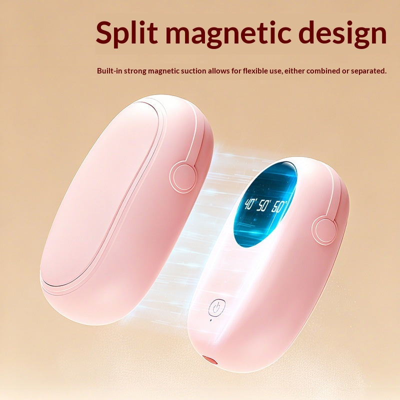 Mini Portable Split Design Chauffe-main rechargeable