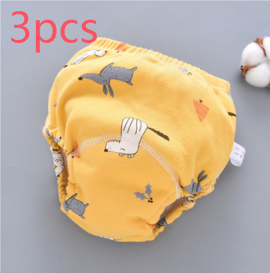 Pantalons d'entraînement pour bébés Lavable 6 couches Couverture de couche Gauze Apprentissage