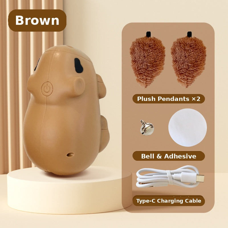 Cat Interactive Toys Sensor-Activated Automatic Interactive Capybara Exercice de chat intelligent