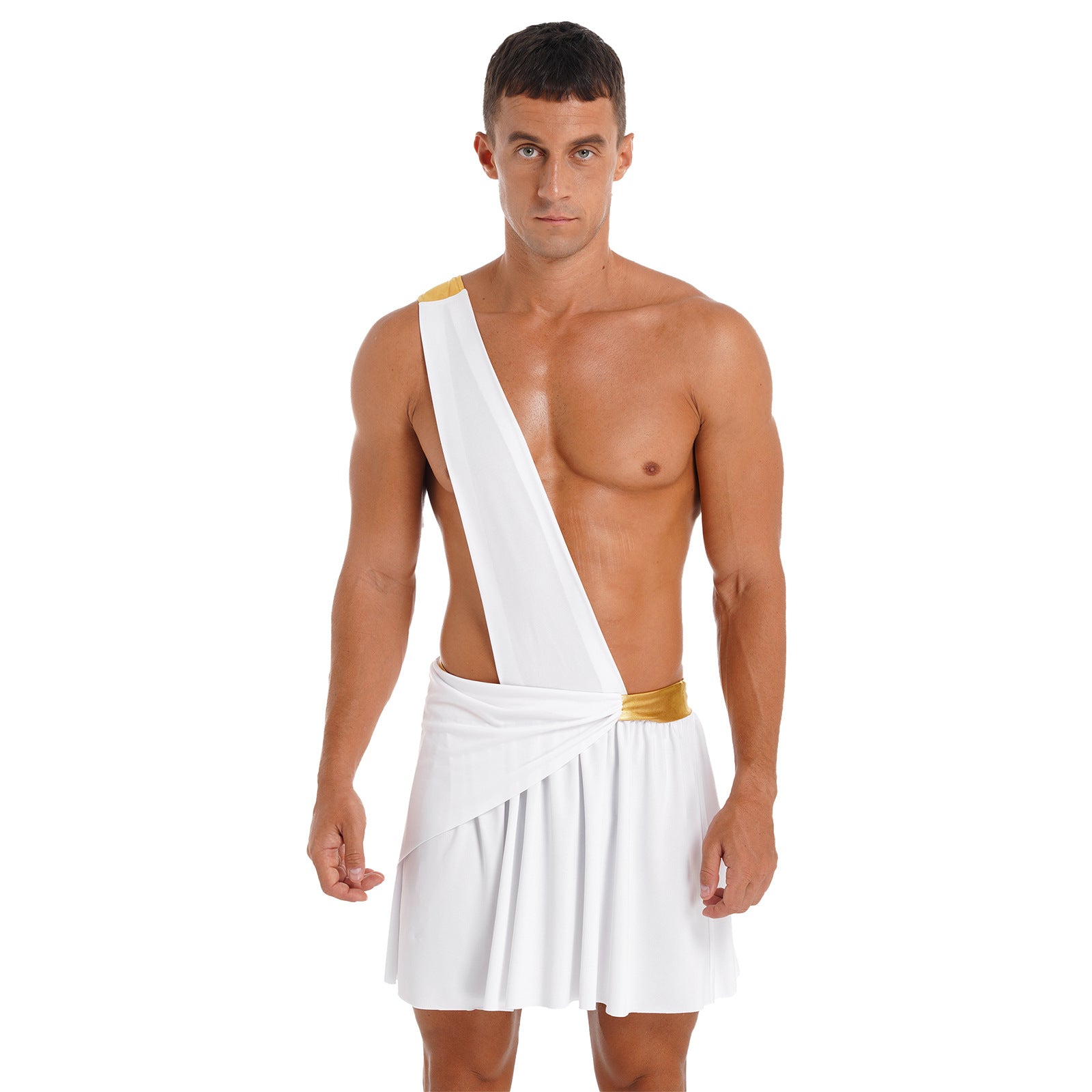 Costume de Cosplay de Dieu Gladiator de l'ancien grec masculin