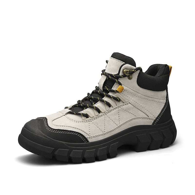 Chaussures Homme Automne Hiver Haut-Haut Randonnée et Bottes d'alpinisme