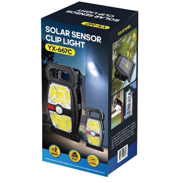Maison Cour Solar Outdoor Motion-Sensor Light