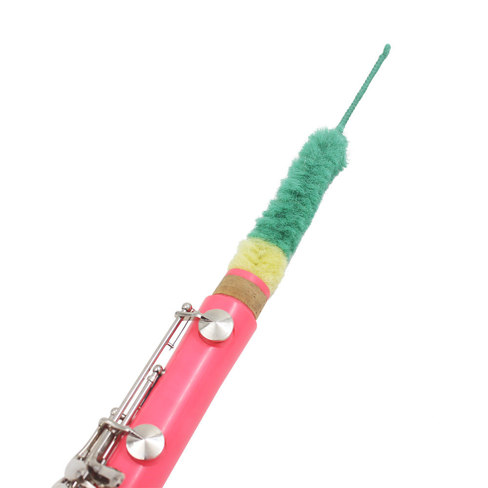 Brosse de nettoyage rouge jaune vert