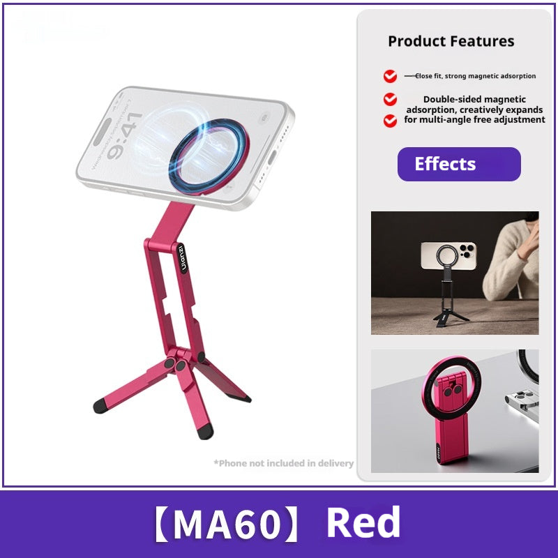 Trépied de téléphone magnétique pour la photographie Support portatif universel pour téléphones portables