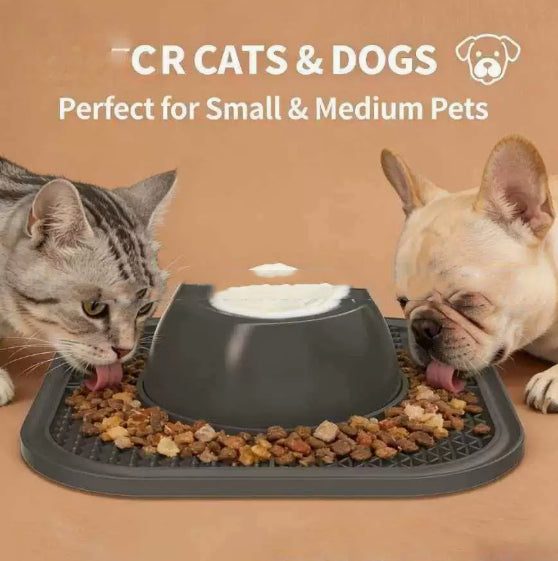 Jouet antidérapant Jouet Yogurt Chien Pet Licking Food Bowl