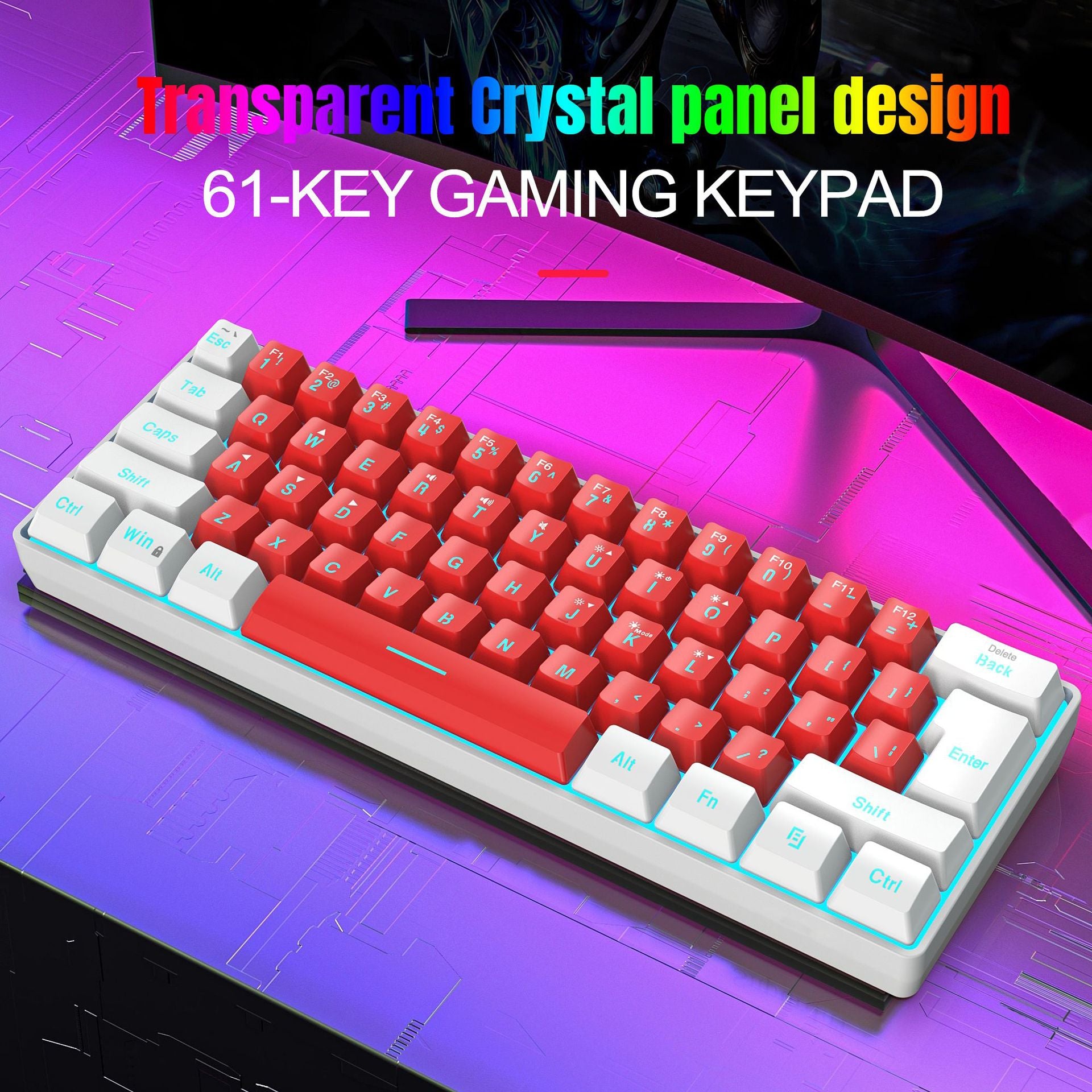 Clavier à clé Membrane 61 filaire simple