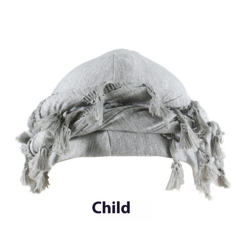 Cape de bout de barbe des enfants