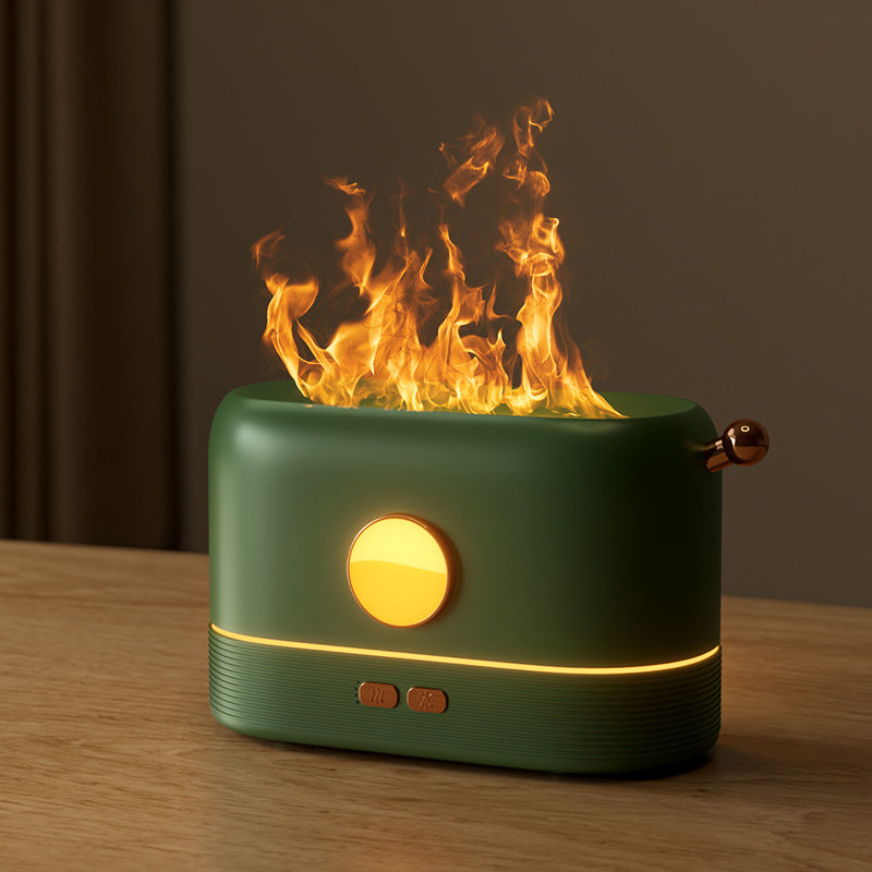 Simulation Flame Usb Humidificateur Home Desktop Fragrance Diffuseur