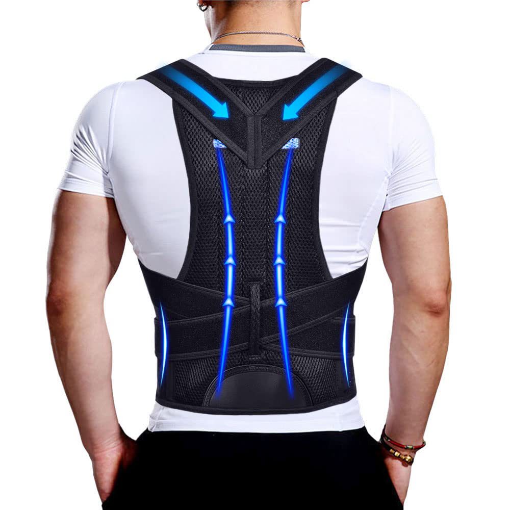 Correcteur de posture anti-funchback pour hommes et femmes